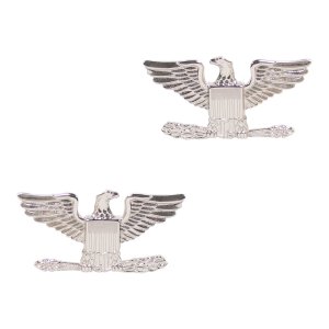 Air Force Rank Insignia: Colonel, nickel plated