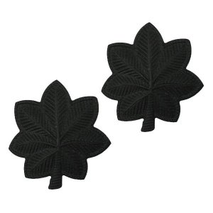 Air Force Rank: Lieutenant Colonel, black metal