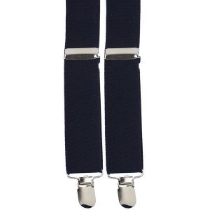 Air Force Suspenders, blue with clip