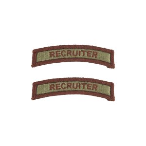 Air Force Tab: Recruiter, embroidered on OCP