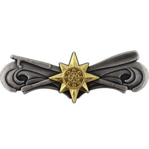 Coast Guard Badge: Boat Force Operations Advanced, regulation size