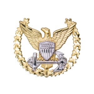 Coast Guard Badge: Command Ashore, regulation size