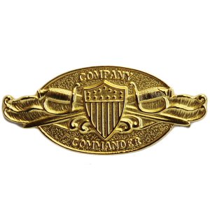 Coast Guard Badge: Company Commander, miniature