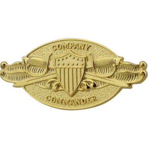 Coast Guard Badge: Company Commander, regulation size