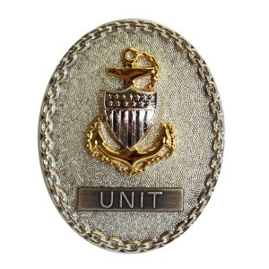 Coast Guard Badge: Enlisted Advisor E7 Unit:, regulation size