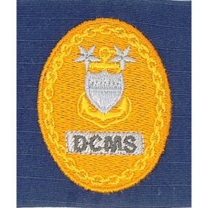 Coast Guard Badge: Enlisted Advisor E9 Command DCMS: Ripstop fabric