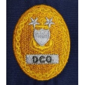 Coast Guard Badge: Enlisted Advisor E9 Command DCO: Ripstop fabric
