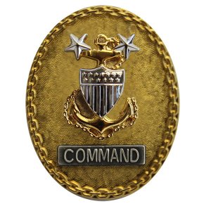 Coast Guard Badge: Enlisted Advisor E9 Command: Master, regulation size