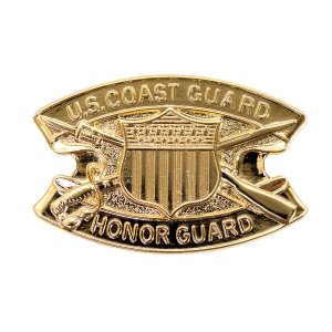 Coast Guard Badge: Honor Guard, regulation size