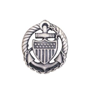 Coast Guard Badge: Officer in Charge Afloat, miniature