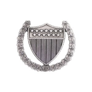 Coast Guard Badge: Officer in Charge Ashore, regulation size