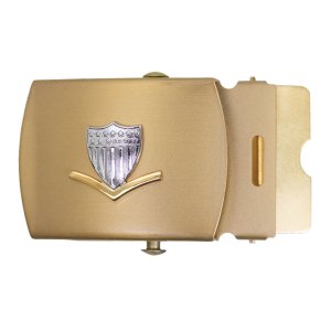 Coast Guard Belt Buckle: E4, male