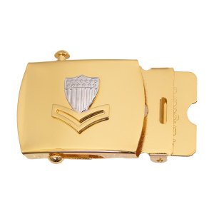 Coast Guard Belt Buckle: E5, male