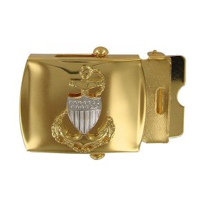 Coast Guard Belt Buckle: E7, male