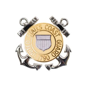 Coast Guard Cap Device: Enlisted, regulation size
