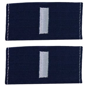 Coast Guard Collar Device: Lieutenant Junior Grade, Ripstop fabric
