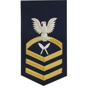Coast Guard E7 Rating Badge: Yeoman 