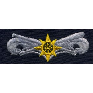 Coast Guard Embroidered Badge: Boat Force Operator: Advanced, Ripstop