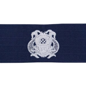 Coast Guard Embroidered Badge: First Class Diver, Ripstop fabric
