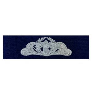 Coast Guard Embroidered Badge: Legal (JAG) Enlisted, Ripstop fabric
