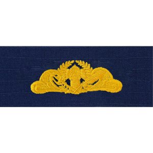 Coast Guard Embroidered Badge: Legal (JAG) Officer, Ripstop fabric (Copy)