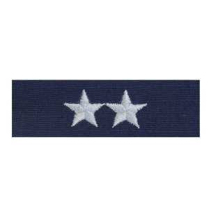 Coast Guard Embroidered Collar Device: Rear Admiral Upper, Ripstop fabric