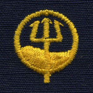 Coast Guard Embroidered Collar Device: Science Technologist, Ripstop fabric