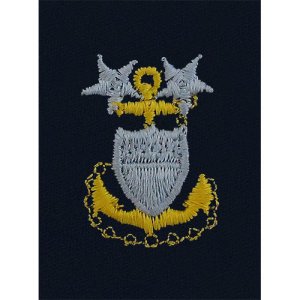 Coast Guard Embroidered Parka Tab: E9 CPO: Master