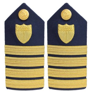Coast Guard Shoulder Board: Captain, female