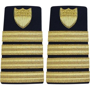 Coast Guard Shoulder Board: Enhanced Captain, female