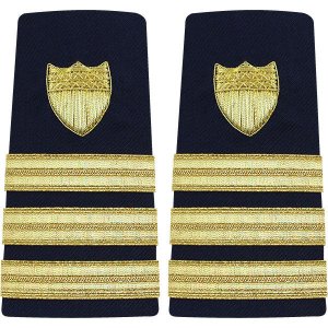 Coast Guard Shoulder Board: Enhanced Commander