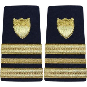 Coast Guard Shoulder Board: Enhanced Lieutenant Commander, female