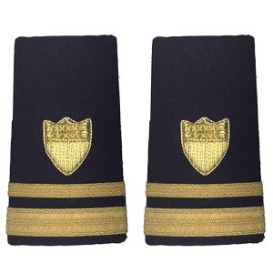 Coast Guard Shoulder Board: Enhanced Lieutenant Junior Grade, female