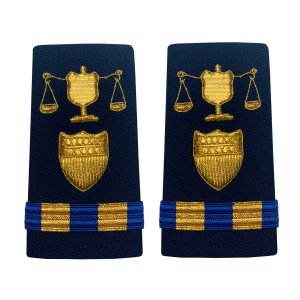 Coast Guard Shoulder Board: Enhanced Warrant Officer 2 Investigator, Female