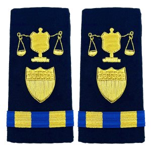 Coast Guard Shoulder Board: Enhanced Warrant Officer 2 Investigator