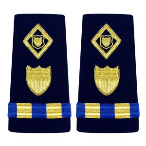 Coast Guard Shoulder Board: Enhanced Warrant Officer 2 Maritime Law Enforcement, Female