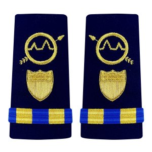 Coast Guard Shoulder Board: Enhanced Warrant Officer 2 Operations Systems, Male