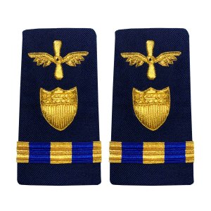 Coast Guard Shoulder Board: Enhanced Warrant Officer 3 Aviation Engineering, Female