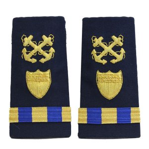 Coast Guard Shoulder Board: Enhanced Warrant Officer 3 Boatswain