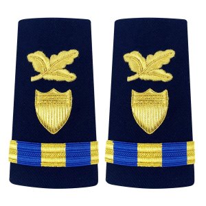 Coast Guard Shoulder Board: Enhanced Warrant Officer 3 Finance and Supply, Female