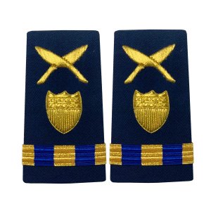 Coast Guard Shoulder Board: Enhanced Warrant Officer 3 Personnel Administration, Female