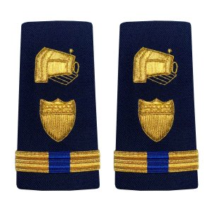 Coast Guard Shoulder Board: Enhanced Warrant Officer 4 Public Information