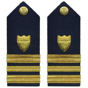 Coast Guard Shoulder Board: Lieutenant Commander