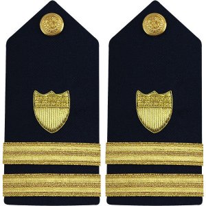 Coast Guard Shoulder Board: Lieutenant, female
