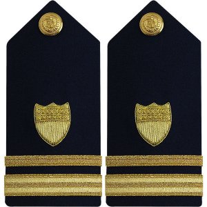 Coast Guard Shoulder Board: Lieutenant Junior Grade, female