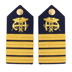 Coast Guard Shoulder Board: Public Health Service Captain PHS -Female