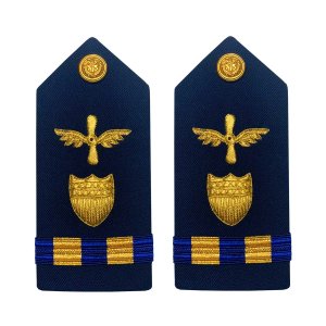 Coast Guard Shoulder Board: Warrant Officer 2 Aviation Engineering, Female