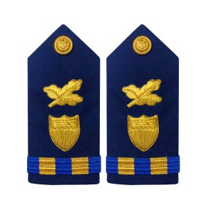 Coast Guard Shoulder Board: Warrant Officer 2 Finance & Supply, Female