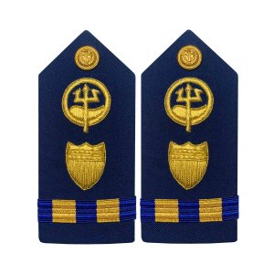Coast Guard Shoulder Board: Warrant Officer 2 Marine Safety Response, Female