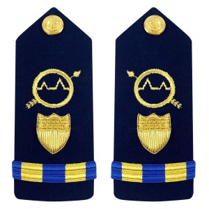 Coast Guard Shoulder Board: Warrant Officer 2 Operations Systems, Male